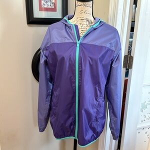 ☔️ NWOT Kids Waterproof Rain Jacket Lands End Size XL (18-20)